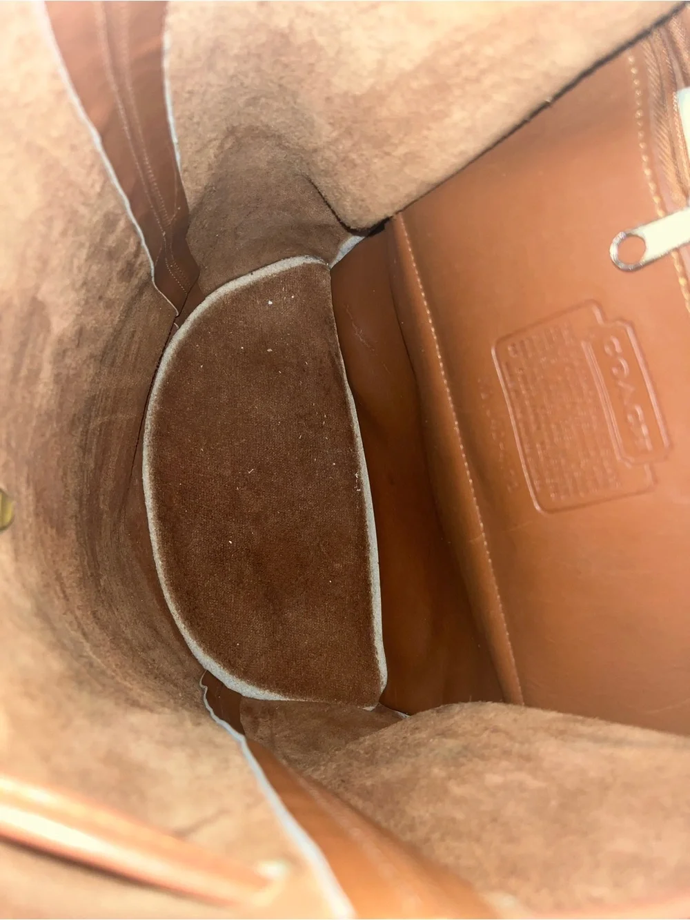Old Coach Backpack Brown Turnlock  Vintage Leather Made In USA